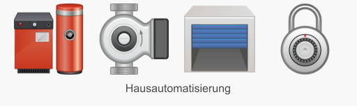 Icon Set Hausautomatisierung im klassischen Grafikstil