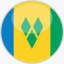 SVG Flagge  St. Vincent und die Grenadinen